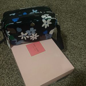 Kate Spade Navy Blue Camera Bag